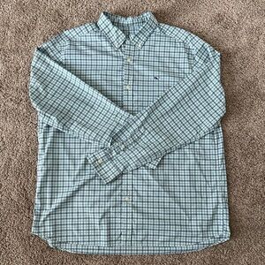Vineyard Vine men’s performance long sleeve button down dress shirt size XL